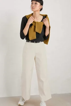 Tops<Seasalt Cornwall Alighting 3/4 Sleeve V-Neck Jersey Top