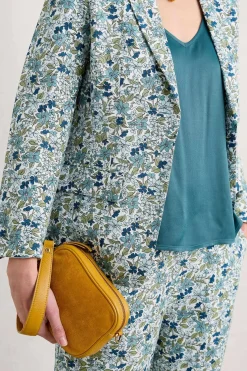 Bags<Seasalt Cornwall Annulet Leather And Suede Bag Dark Sunglow