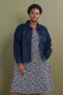 Dresses<Seasalt Cornwall April Jersey Dress Field Flower Maritime