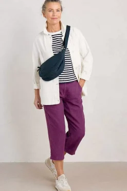 Trousers & Shorts<Seasalt Cornwall Brawn Point Crops Cassis
