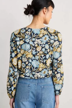 Tops<Seasalt Cornwall Butterflies Jersey Top Floral Terrain Maritime