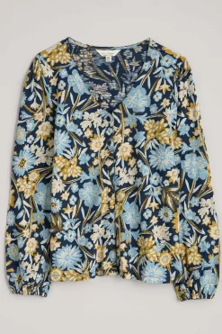 Tops<Seasalt Cornwall Butterflies Jersey Top Floral Terrain Maritime