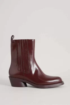 Boots<Seasalt Cornwall Camper Bonnie Western Boots Burgundy