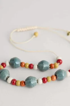 Jewellery<Seasalt Cornwall Canna Ceramic Bead Necklace Daffodil Tomato