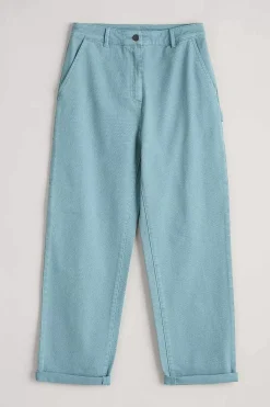 Trousers & Shorts<Seasalt Cornwall Cliff Picnic Trousers Enamel