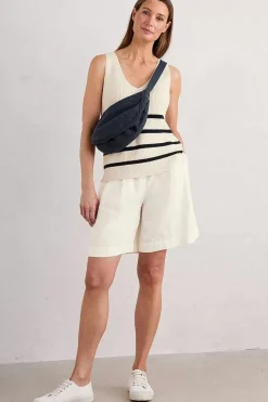 Trousers & Shorts<Seasalt Cornwall Clover Bloom Shorts Chalk