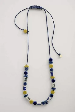 Jewellery<Seasalt Cornwall Collan Beaded Necklace Agapanthus Mix