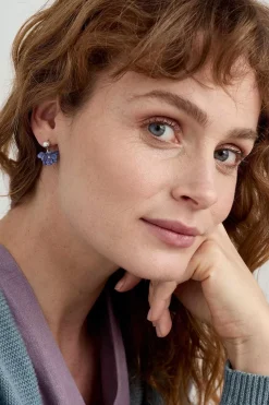 Jewellery<Seasalt Cornwall Corsage Flower Bead Earrings Lupin Mix