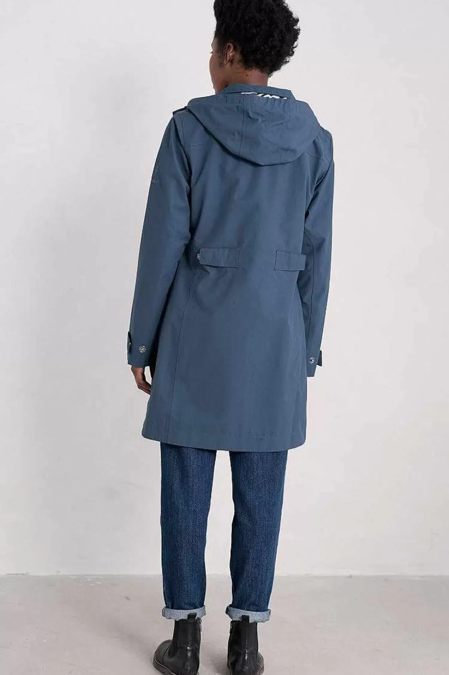 Coats & Jackets<Seasalt Cornwall Coverack Waterproof Coat Midnight