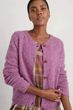 Knitwear<Seasalt Cornwall Dawson Pick Merino-Rich Cardigan Buddleia