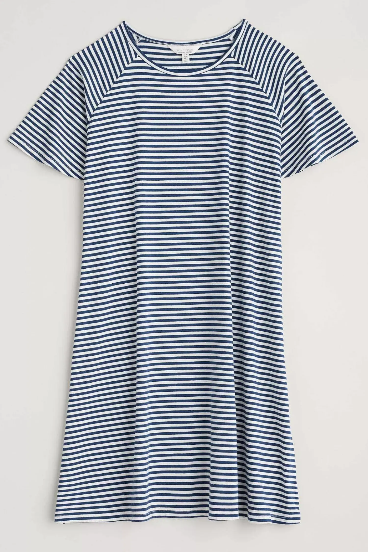 Nightwear<Seasalt Cornwall Day Star Jersey Nightdress Canvas Yacht Chalk