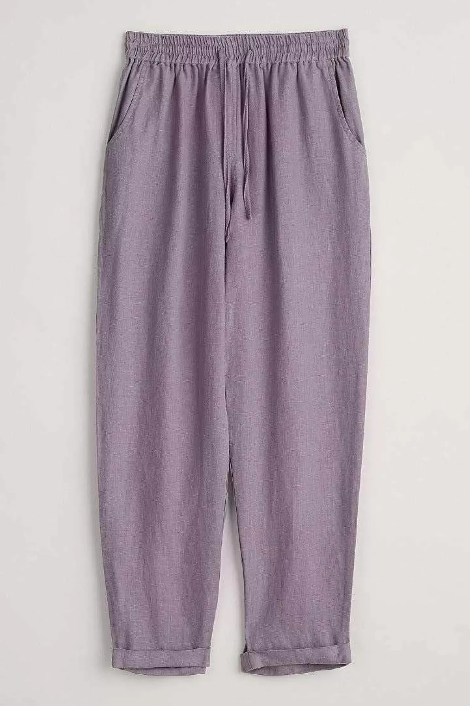 Trousers & Shorts<Seasalt Cornwall Dipping Sun Trousers Grape Thistle
