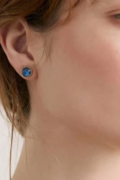 Jewellery<Seasalt Cornwall Dot Moth Stud Earrings Light Squid