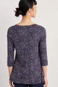 Tops<Seasalt Cornwall Drawing Book Swing Top Dotted Paint Crocus