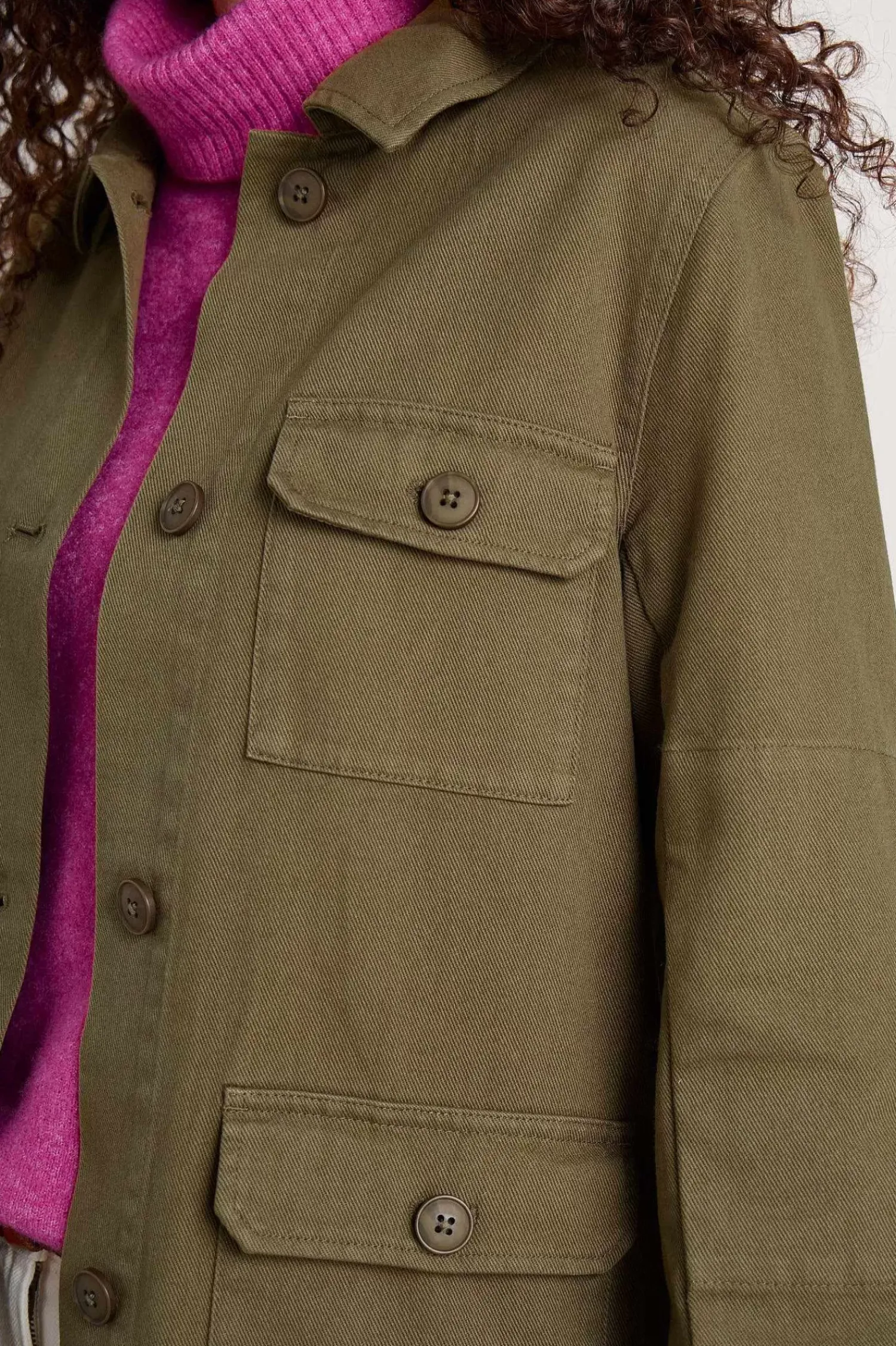 Coats & Jackets<Seasalt Cornwall Far Horizon Organic Cotton Jacket Laurel