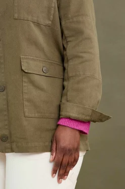 Coats & Jackets<Seasalt Cornwall Far Horizon Organic Cotton Jacket Laurel