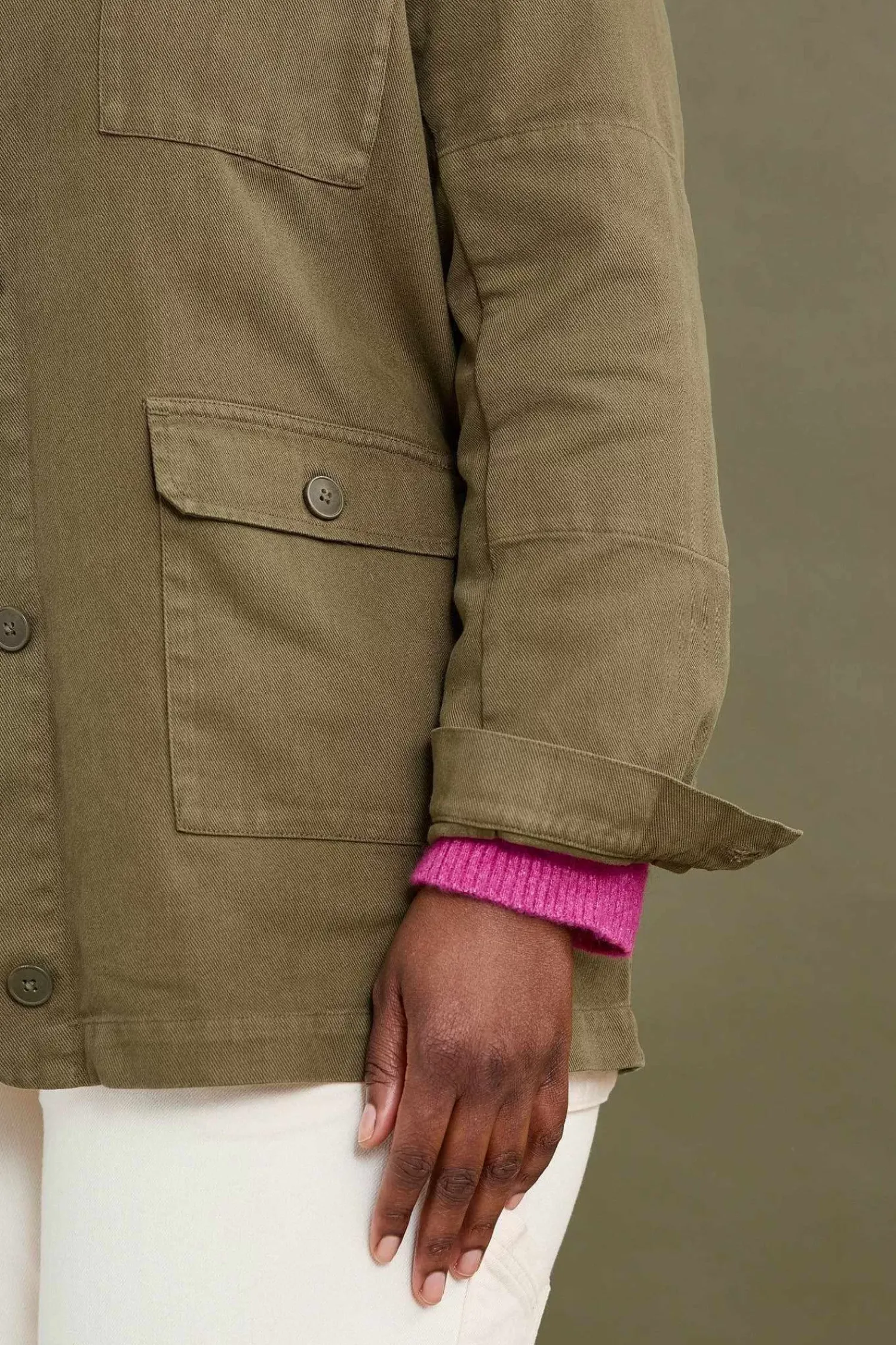 Coats & Jackets<Seasalt Cornwall Far Horizon Organic Cotton Jacket Laurel