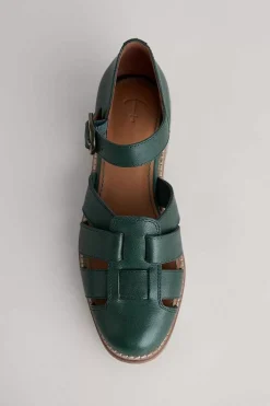 Shoes<Seasalt Cornwall First Chorus Closed Toe Leather Shoes Pine Grove