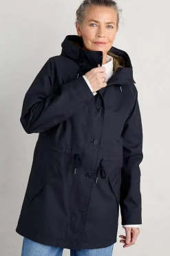 Coats & Jackets<Seasalt Cornwall Fulmar Waterproof Coat Night Sea