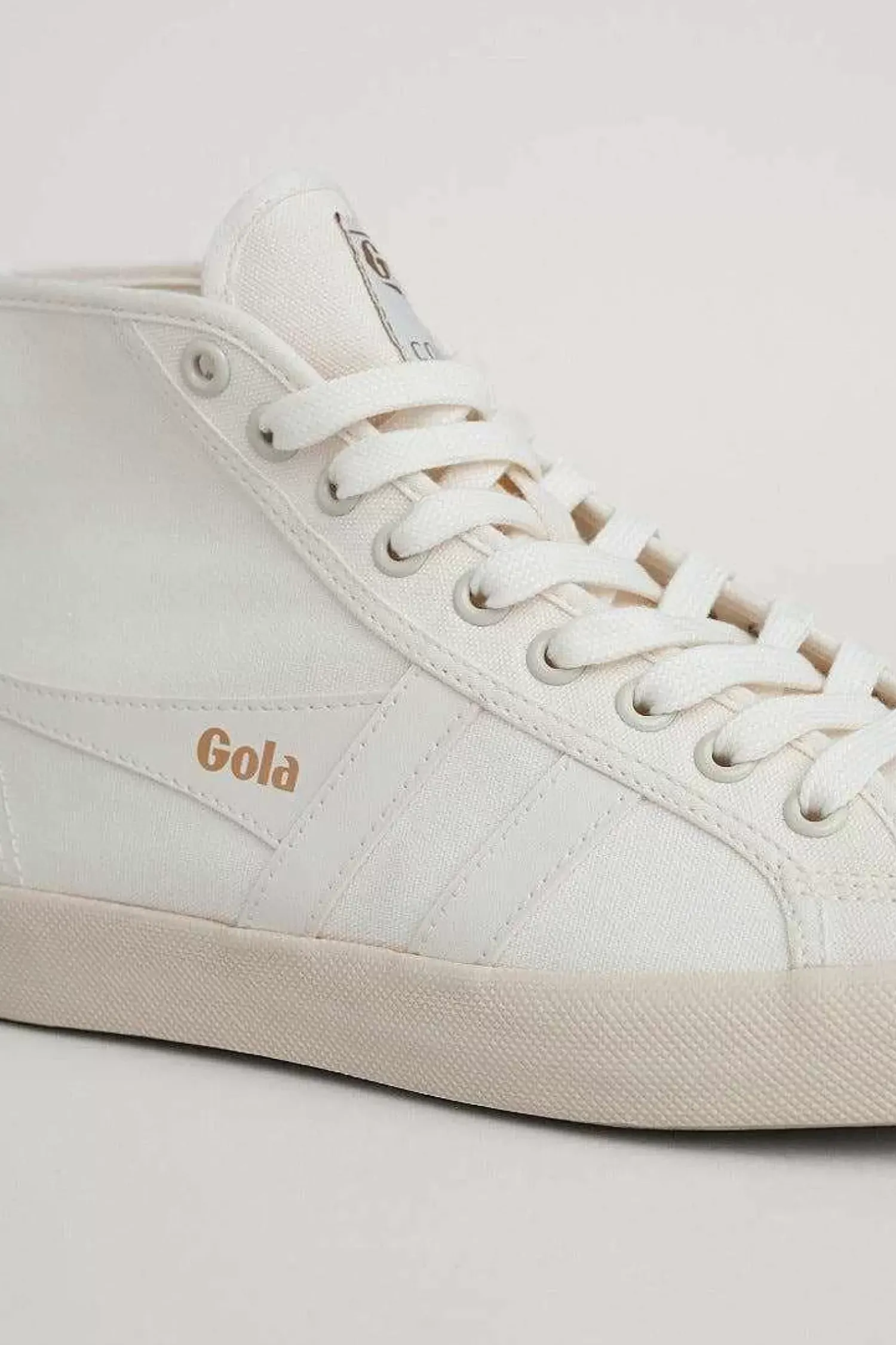 Shoes<Seasalt Cornwall Gola High Top Coaster Trainer Off White