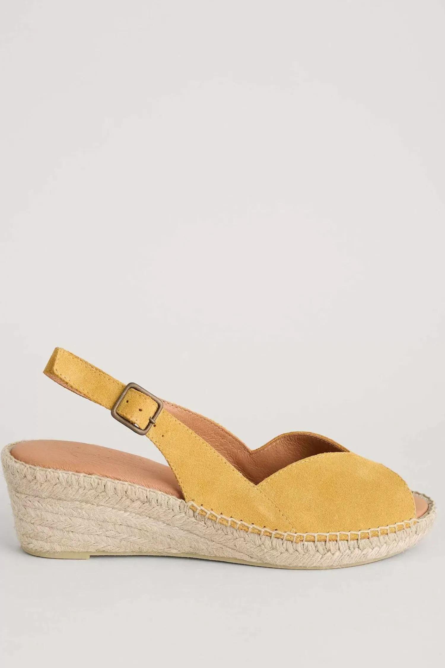 Shoes<Seasalt Cornwall Hazy Dawn Low Heel Suede Espadrilles Sienna
