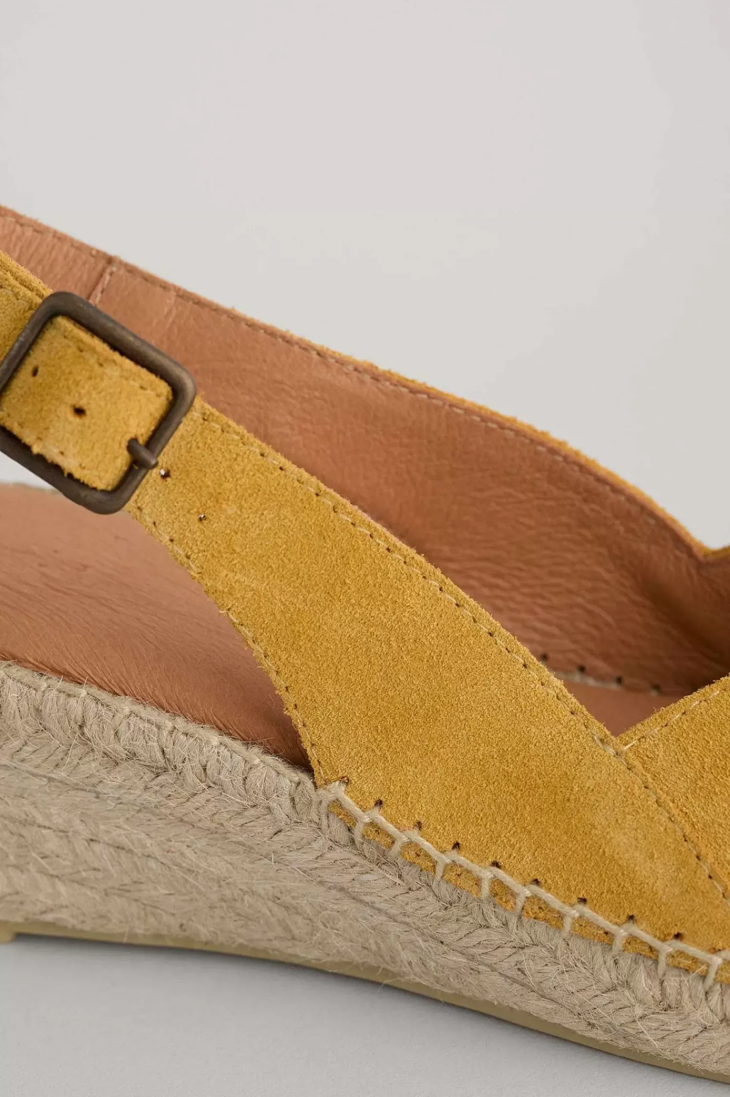 Shoes<Seasalt Cornwall Hazy Dawn Low Heel Suede Espadrilles Sienna