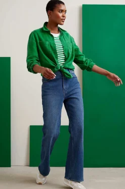 Trousers & Shorts<Seasalt Cornwall Highmore Bootcut Jeans Mid Wash