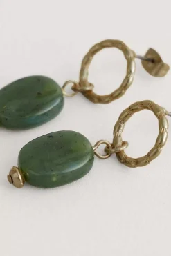 Jewellery<Seasalt Cornwall Juliot Drop Earrings Copse Brass Mix