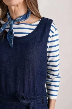 Trousers & Shorts<Seasalt Cornwall Kenethel Sleeveless Wide Leg Jumpsuit Dark Indigo Wash