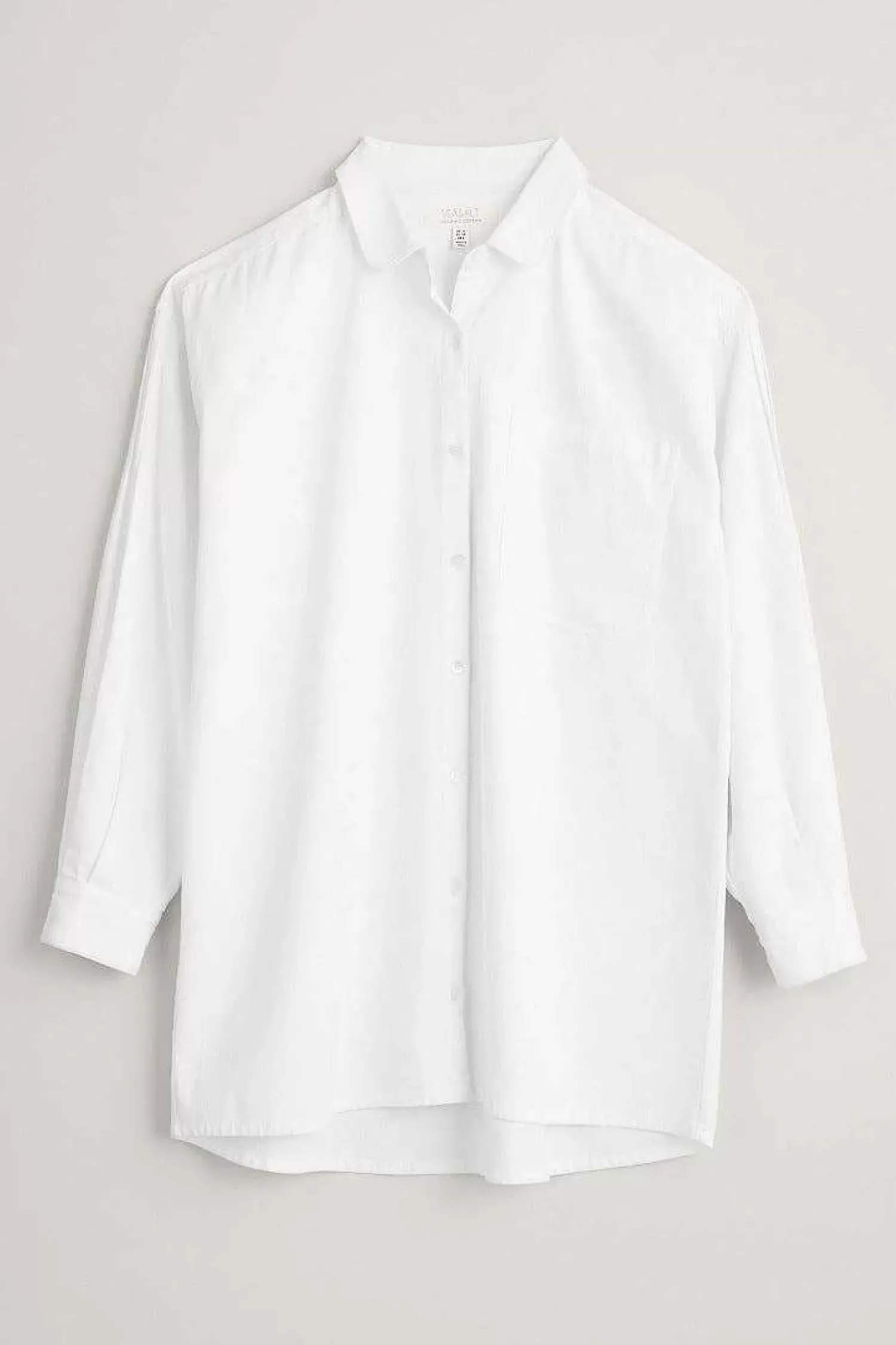 Tops<Seasalt Cornwall Lavant Mor Organic Cotton Shirt Salt