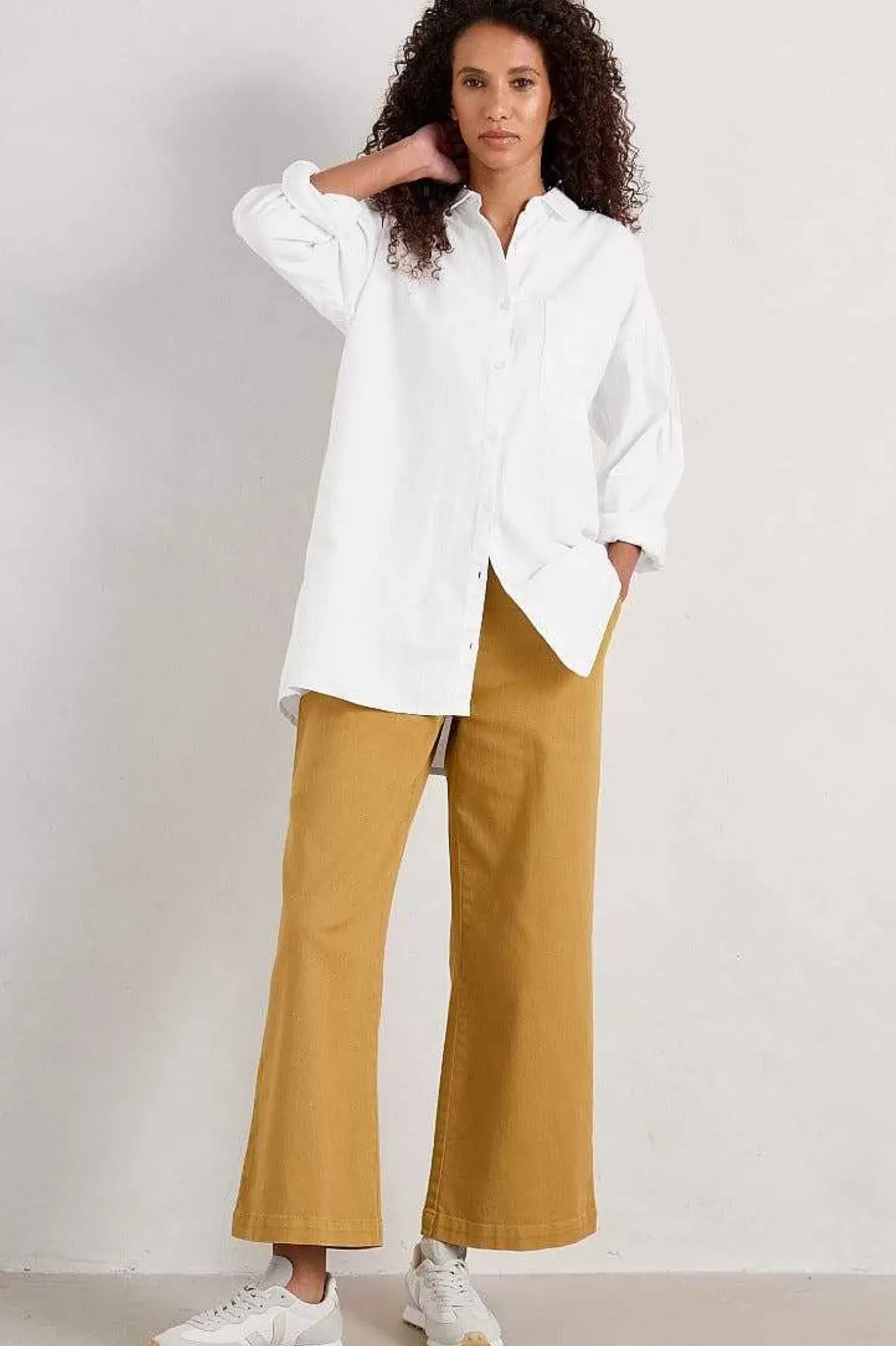 Tops<Seasalt Cornwall Lavant Mor Organic Cotton Shirt Salt