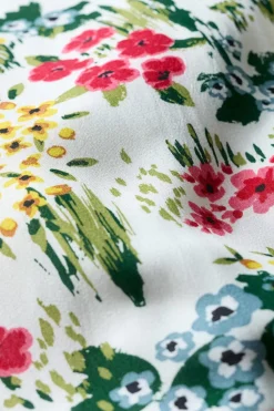 Skirts<Seasalt Cornwall Lethlean Pleated Maxi Skirt Painterly Field Chalk