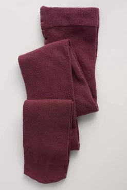 Socks & Tights<Seasalt Cornwall Leven Organic Cotton Tights Merlot