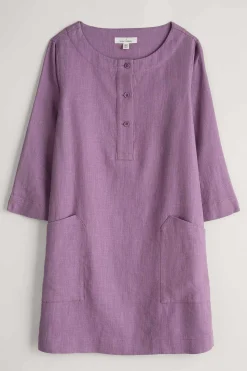 Tunics<Seasalt Cornwall Lighthouse Rock 3/4 Sleeve Tunic Verbena