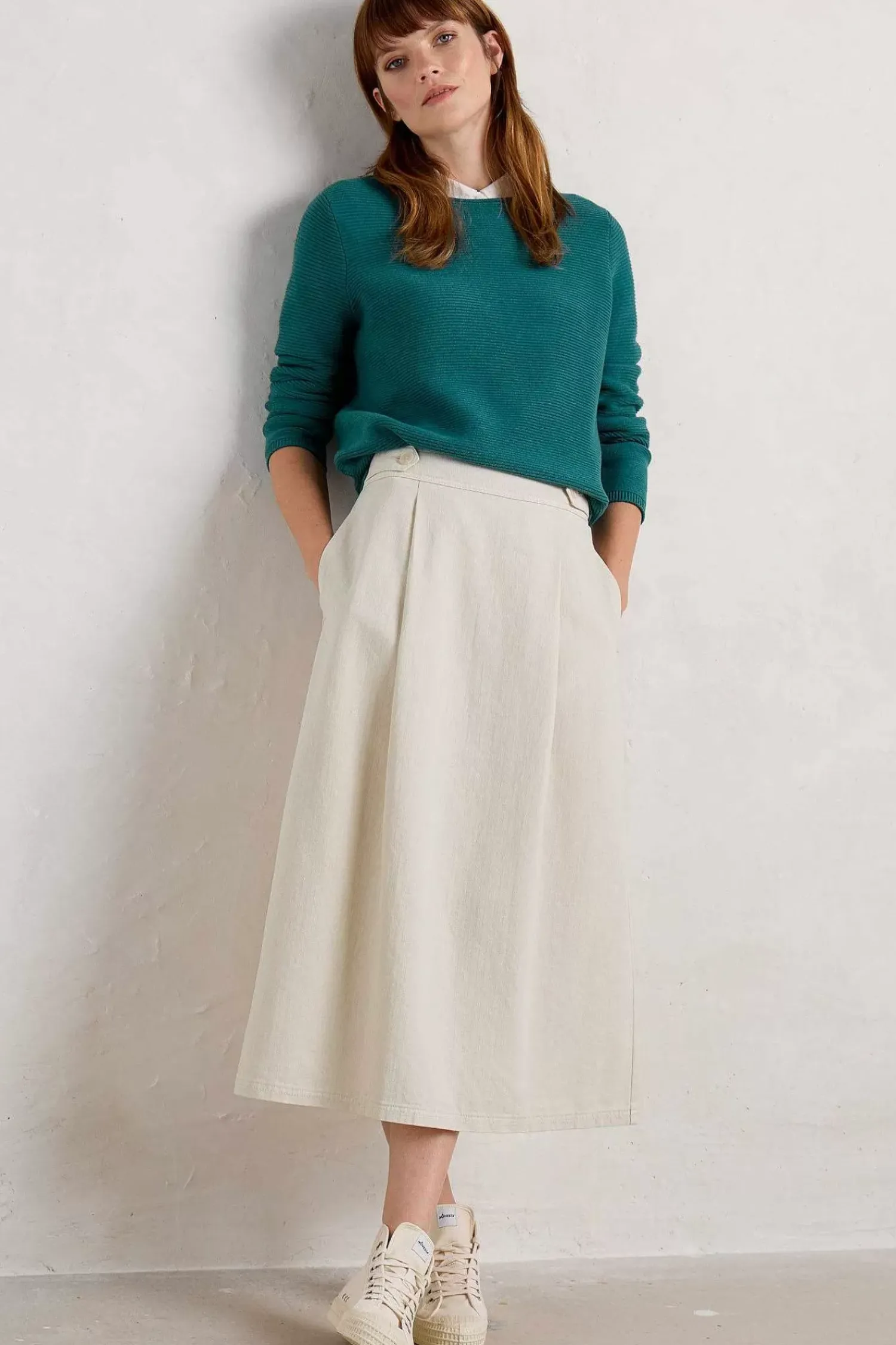 Knitwear<Seasalt Cornwall Makers Cotton Jumper Wreckage