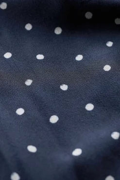 Dresses<Seasalt Cornwall Marsh Violet Short Sleeve Empire Line Dress Little Sponge Spot Maritime