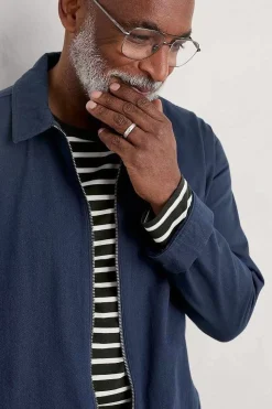 Coats & Jackets<Seasalt Cornwall Men's Bilander Jacket Sea Cave