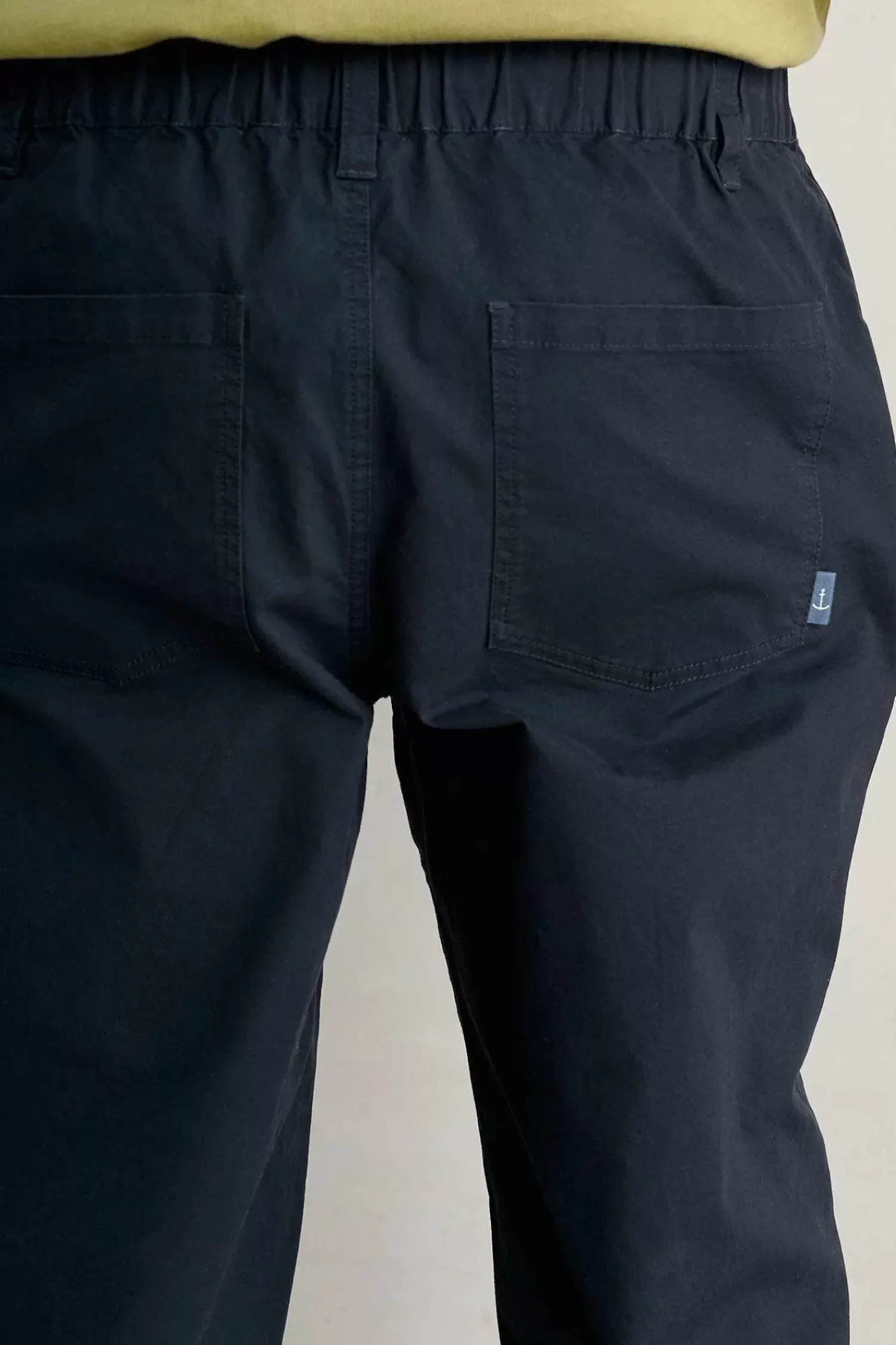 Trousers & Shorts<Seasalt Cornwall Men's Groundsman Organic Cotton Trousers Inkwell