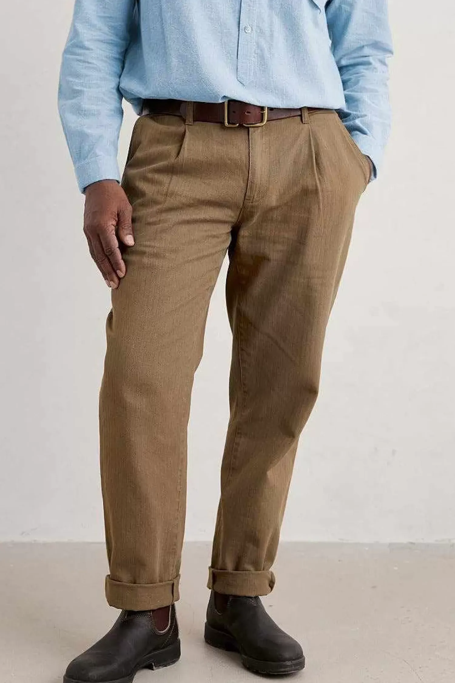 Trousers & Shorts<Seasalt Cornwall Men's Helmsman Trouser Gully