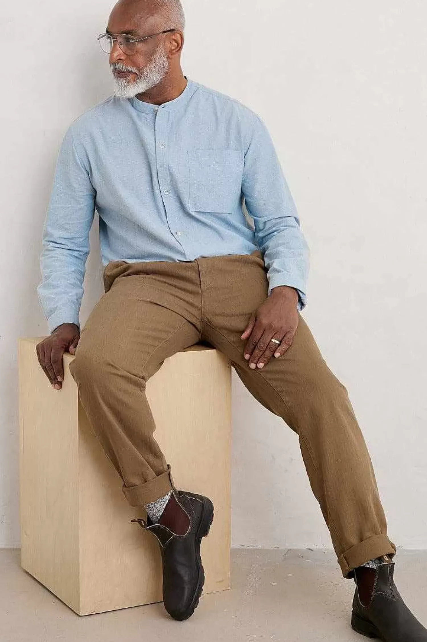 Trousers & Shorts<Seasalt Cornwall Men's Helmsman Trouser Gully