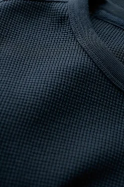 Tops & T-Shirts<Seasalt Cornwall Men's Jackline Waffle Jersey Top Inkwell