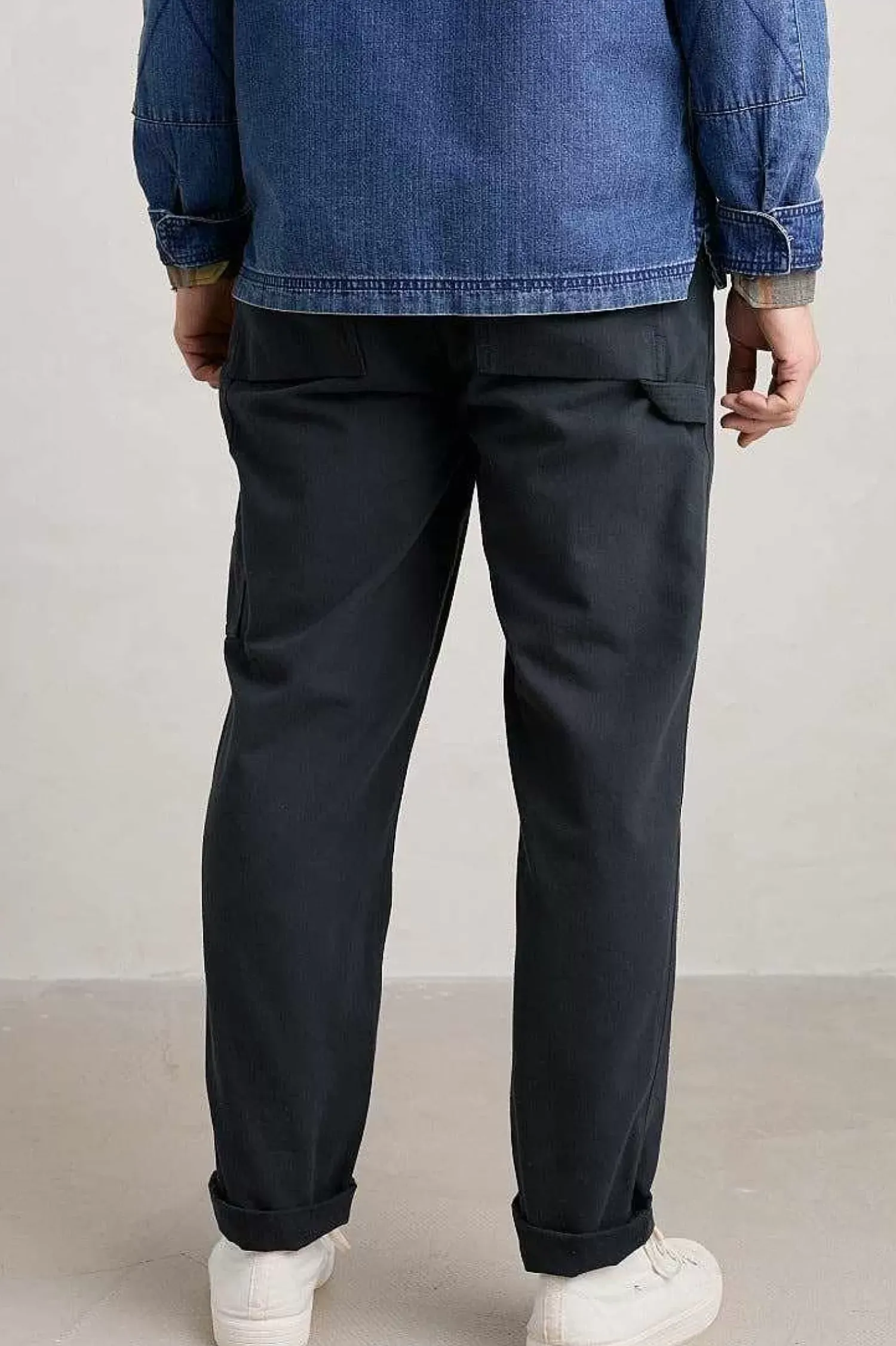 Trousers & Shorts<Seasalt Cornwall Men's Leadsman Utility Trousers Inkwell
