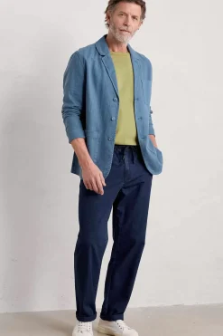 Trousers & Shorts<Seasalt Cornwall Men's Riggerman Trousers Dark Indigo