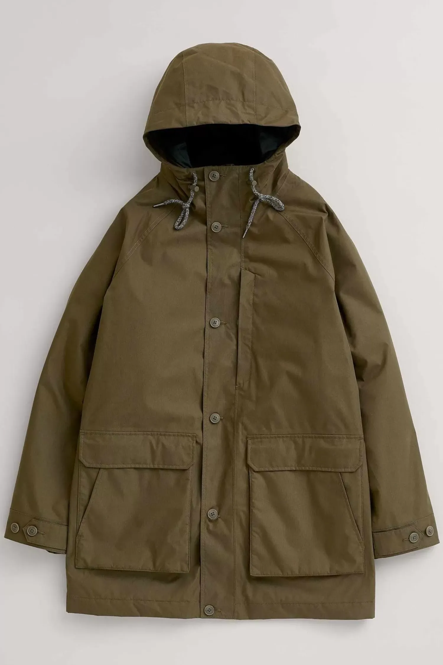 Coats & Jackets<Seasalt Cornwall Men's Tin Coast Waterproof 3 In 1 Coat Rich Olive