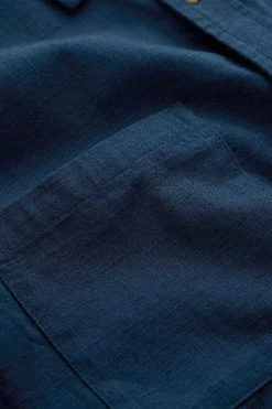 Tops & T-Shirts<Seasalt Cornwall Men's Trewavas Short Sleeve Shirt (Gots) Sea Cave