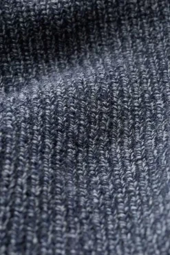 Knitwear<Seasalt Cornwall Men's Wheelwright Ribbed Lambswool Blend Jumper Maritime Mouline