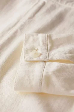 Coats & Jackets<Seasalt Cornwall Nancothan Long Organic Cotton Jacket Chalk