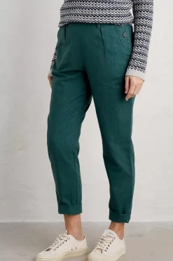 Trousers & Shorts<Seasalt Cornwall Nanterrow Trousers Dark Thyme
