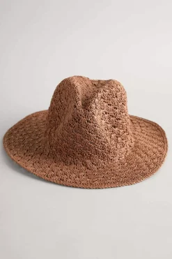 Hats<Seasalt Cornwall Ocean Sky Paper Crochet Hat Basket