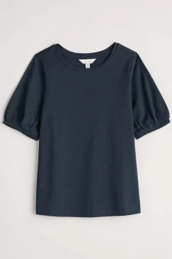 Tops<Seasalt Cornwall Oleander Blouson Sleeve T-Shirt (Gots) Maritime